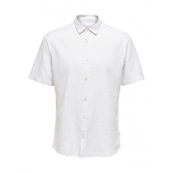 ONSCAIDEN SS SOLID LINEN SHIRT NOOS