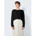 NMFRIDA L/S SEMICROP O-NECK TOP FWD S*